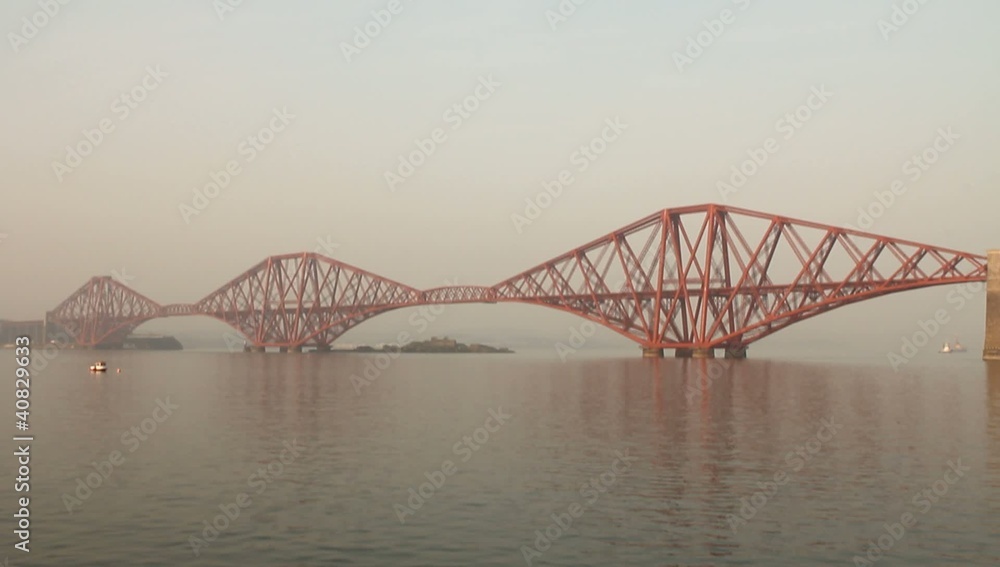 The Forth Bridge (or Forth rail bridge) near Edinburgh The Forth Bridge (or Forth rail bridge) near Edinburgh