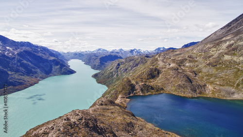 The lake Gjende in Norway
