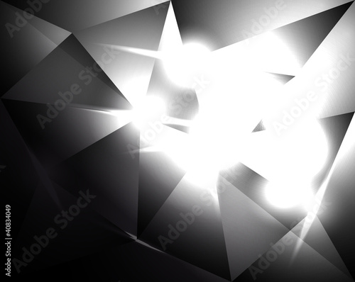 Foto abstract background - bright crystals