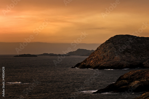 Sunset at Lindesnes.
