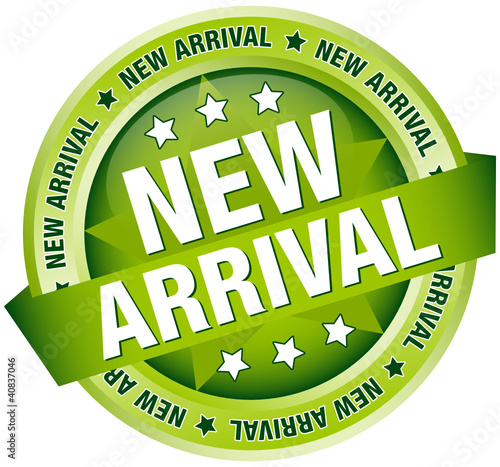 Button Banner "New Arrival" Green