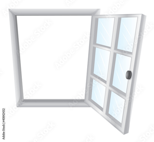 Single window frame