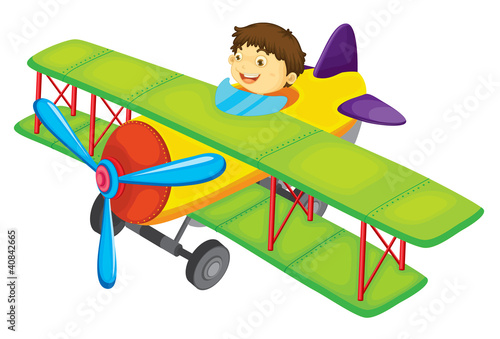 Flying boy