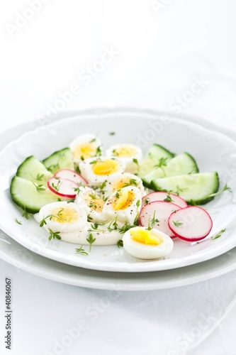 Wachteleiersalat