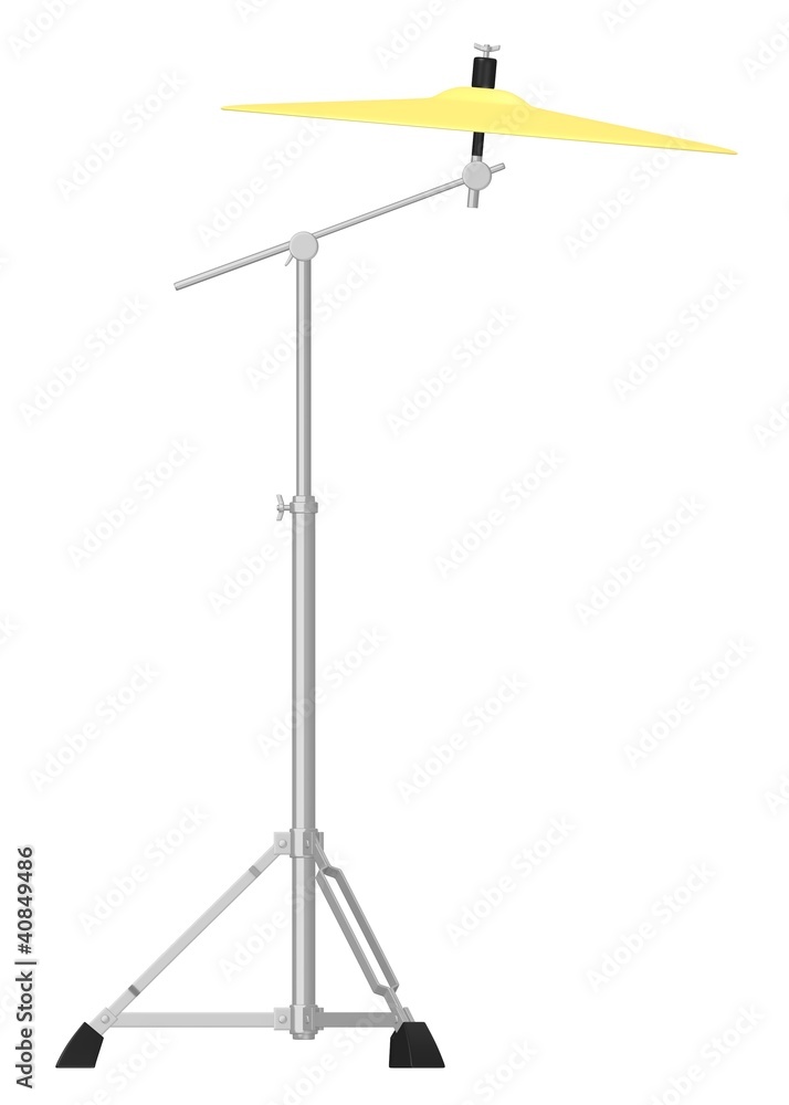 3d render of cymbal instrument 3d render of cymbal instrument