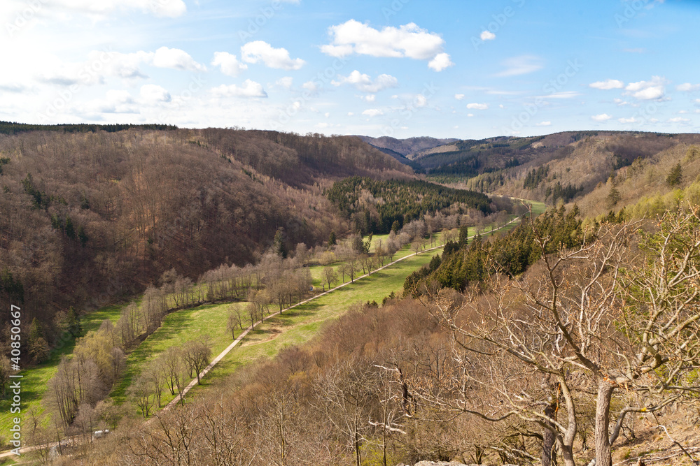 Blick in das Selketal Blick in das Selketal