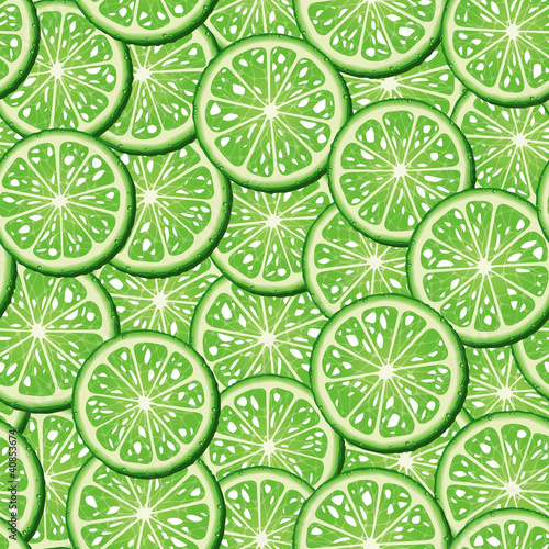 Limes seamless background