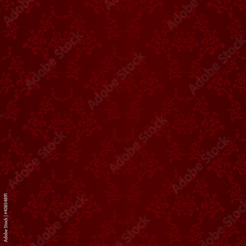 Red seamless wallpaper background pattern design