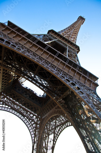 Eiffel Tower detail © Paolo Gallo