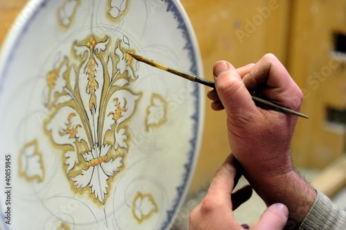 Pottery painting