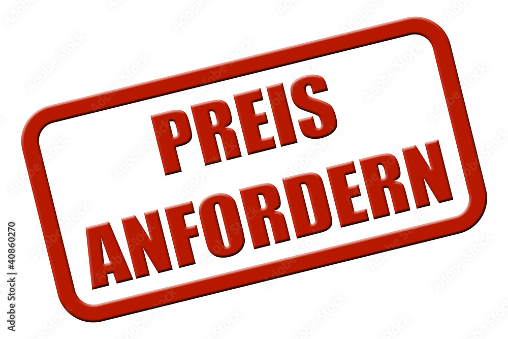 Stempel rot rel PREIS ANFORDERN Stempel rot rel PREIS ANFORDERN
