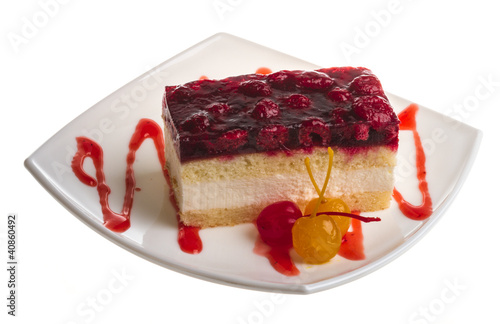 raspberry cake
