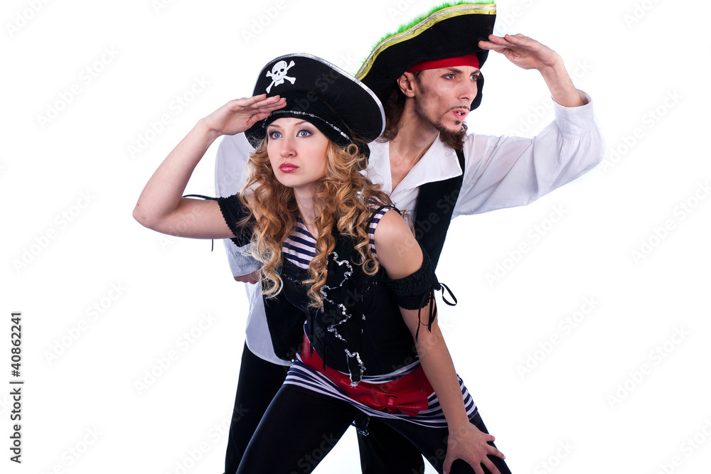 Naklejka premium piraci