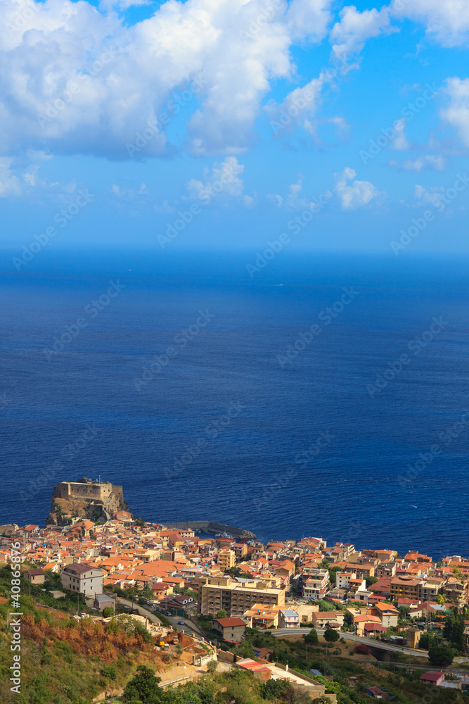 Scylla town from above