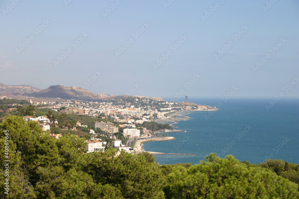 Fototapeta premium costa Malaga