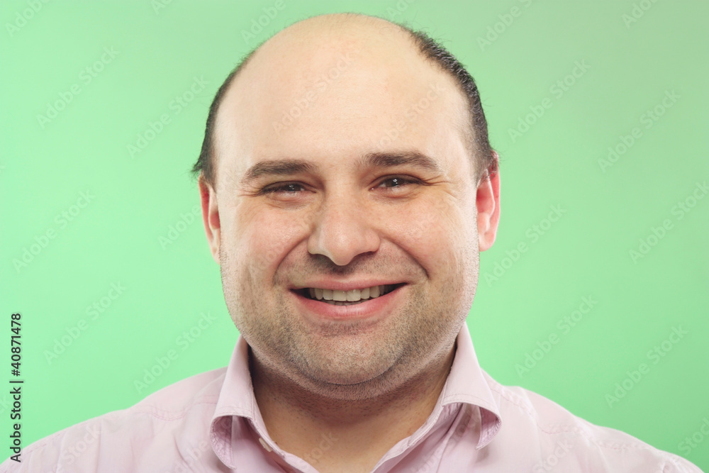 Fototapeta premium Portrait of a real man