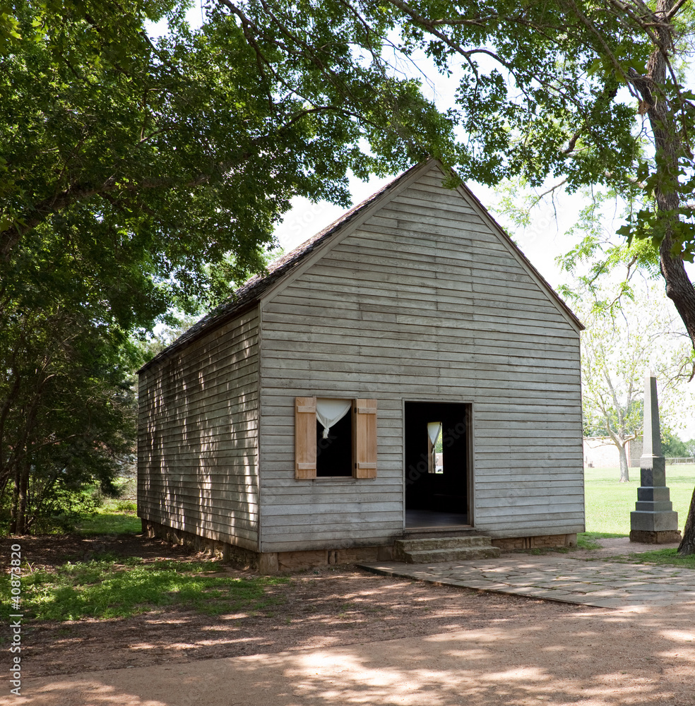 Old Timber Meeting Hall in Texas Old Timber Meeting Hall in Texas