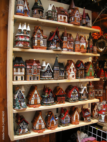 Miniature souvenir houses(Prague)