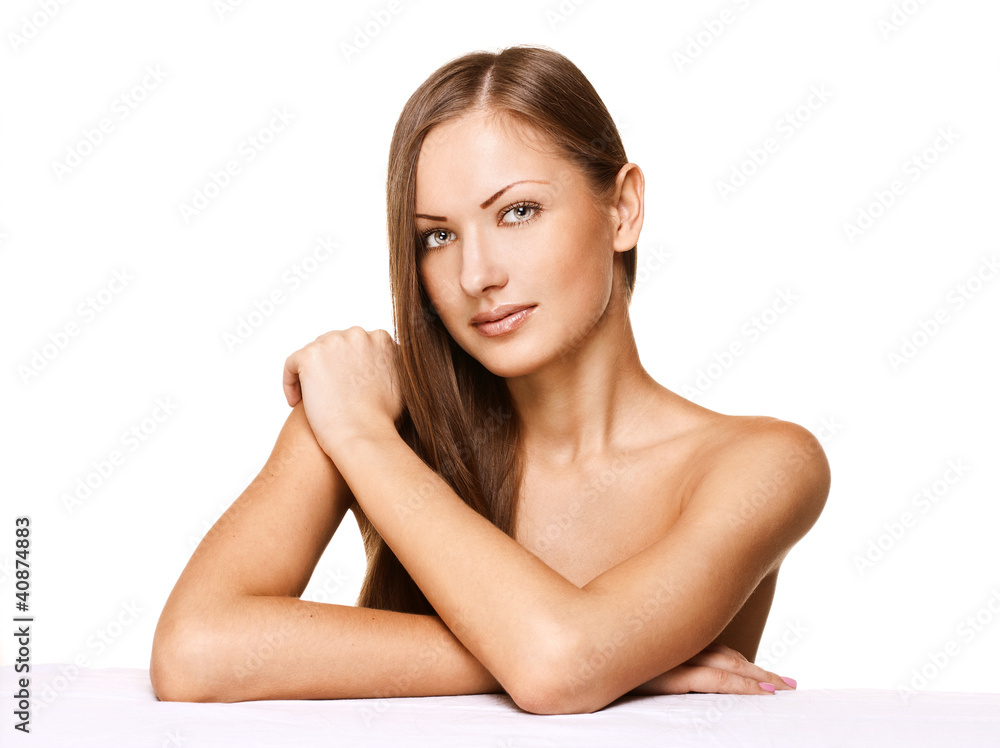fashion portrait of a beautiful female model fashion portrait of a beautiful female model