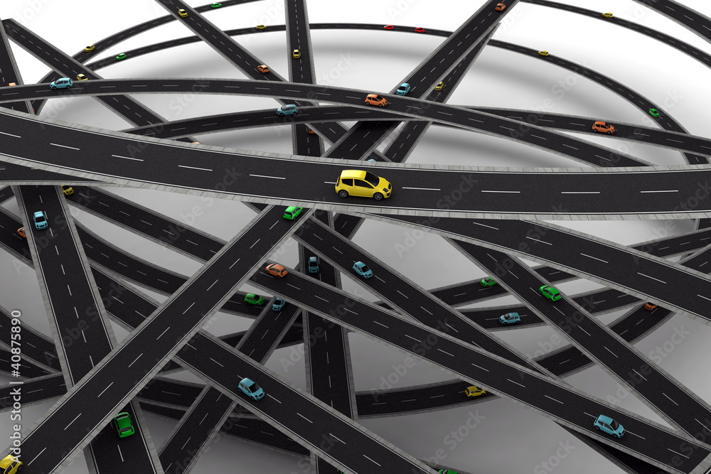 Obraz premium Roads