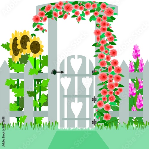 Garden gate