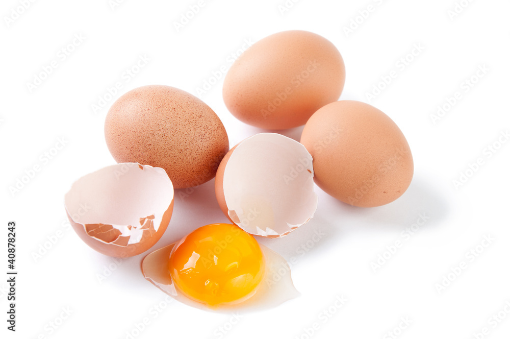 Ingredients: brown eggs and egg yolk Ingredients: brown eggs and egg yolk