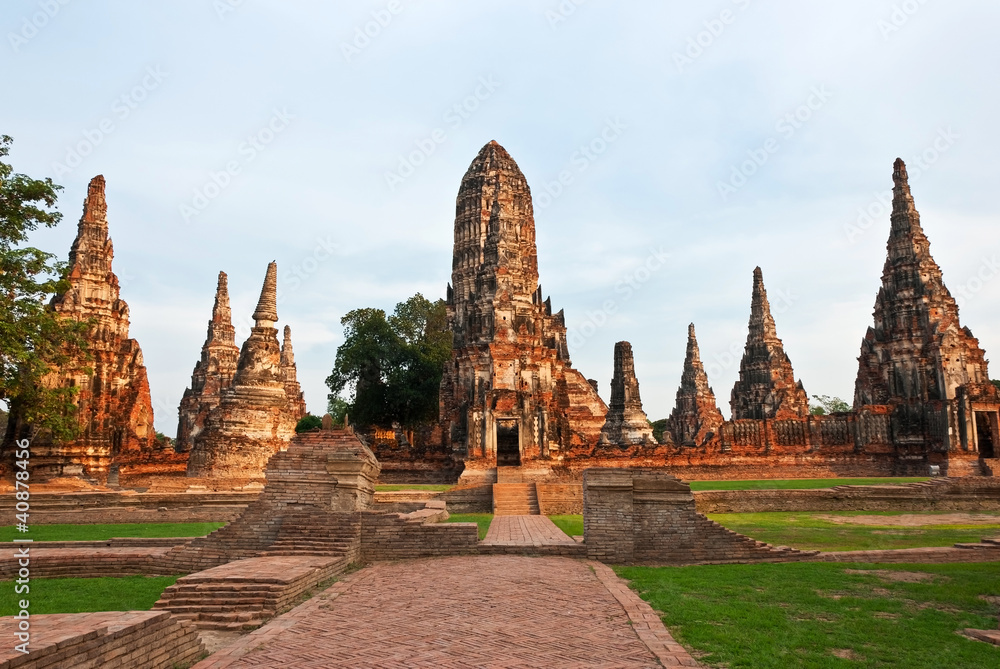 Chaiwatthanaram ancient Temple ancient capital Ayutthaya Chaiwatthanaram ancient Temple ancient capital Ayutthaya