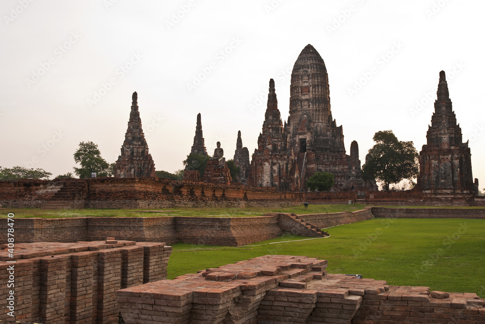 Chaiwatthanaram ancient Temple ancient capital Ayutthaya Chaiwatthanaram ancient Temple ancient capital Ayutthaya