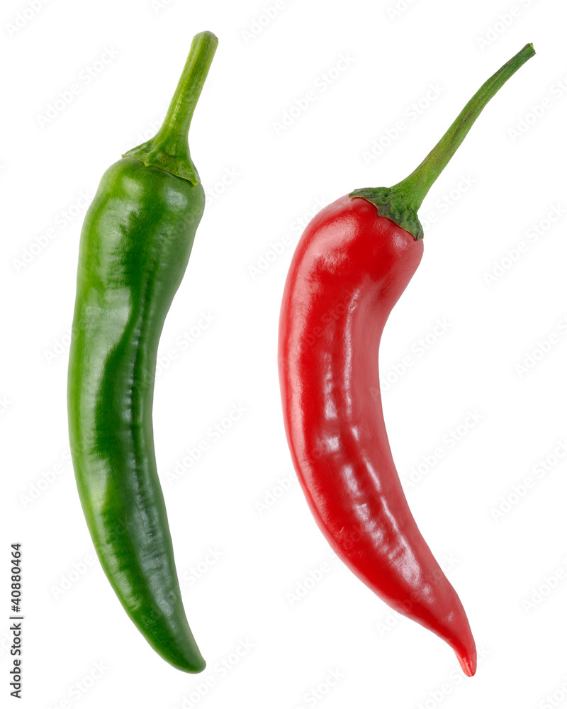 Pepper isolated on white background Pepper isolated on white background