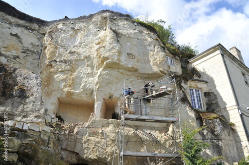 Fotografie Tailleur maison troglodyte