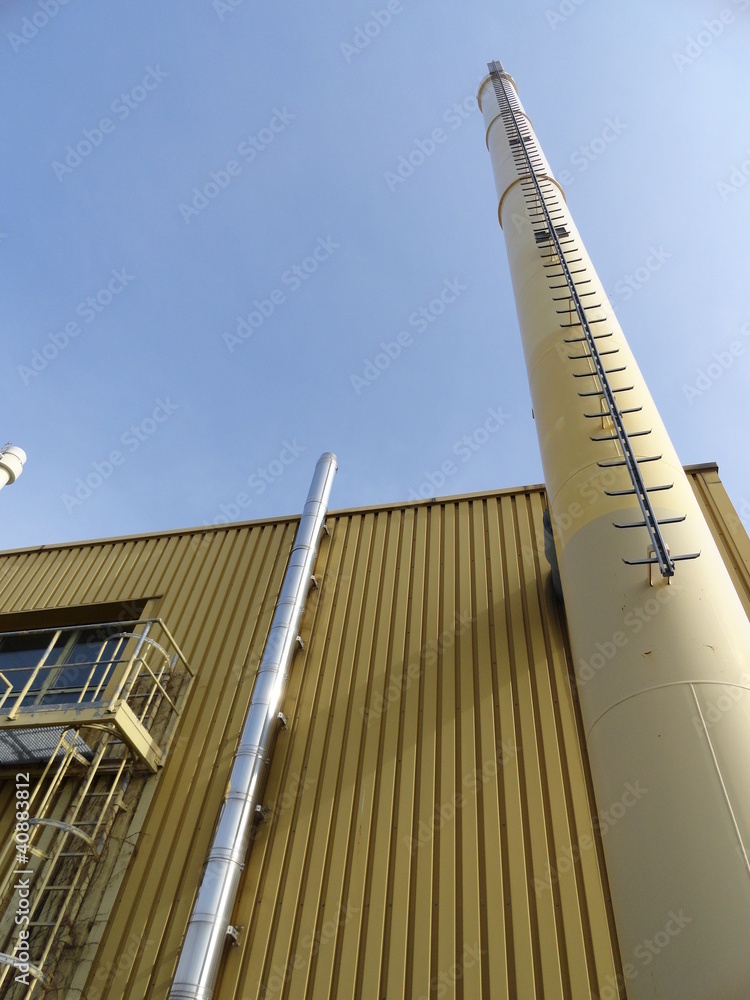 Fototapeta premium Industriefassade