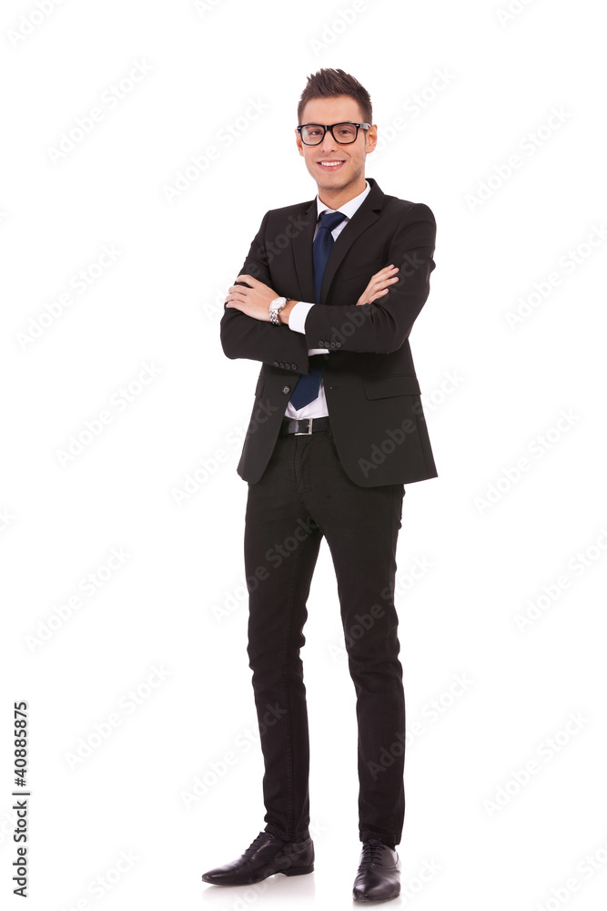 full body picture of a business man full body picture of a business man
