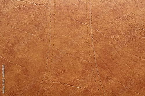 Wallpaper Mural Brown leather texture closeup Torontodigital.ca