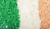 rice in tricolors