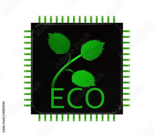 Obraz na plátně Microchip