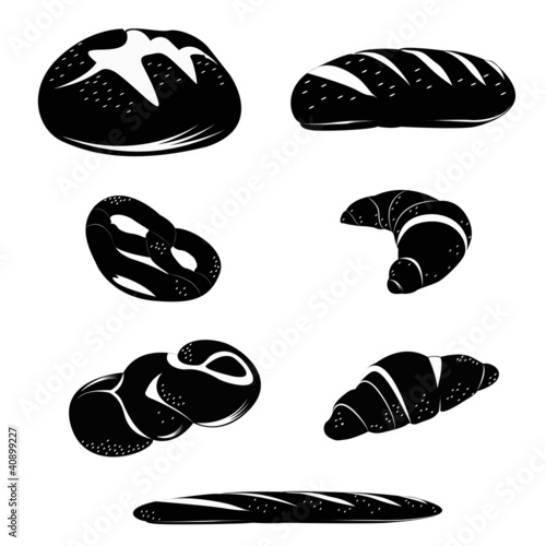 Vector Illustration: bread