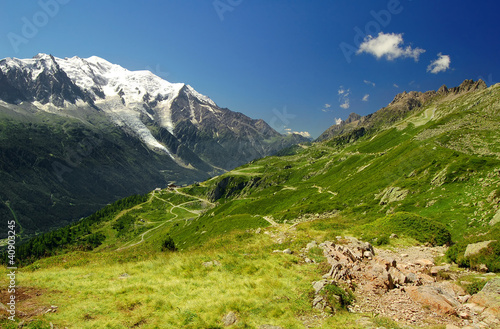 View of the Savoy Alps-Europe © vencav