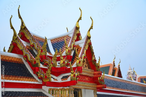 Wallpaper Mural Thai Gable Roof Torontodigital.ca