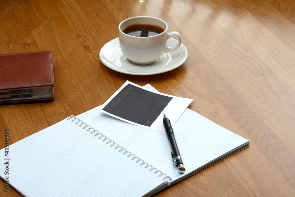 A workplace of a businessman A workplace of a businessman