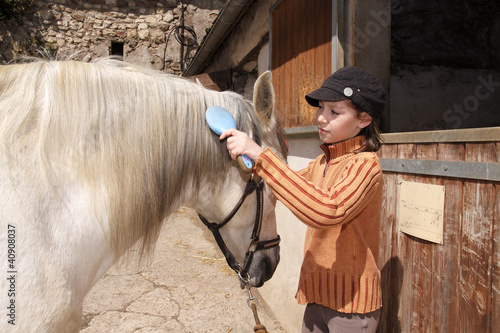 enfant pansage cheval 11