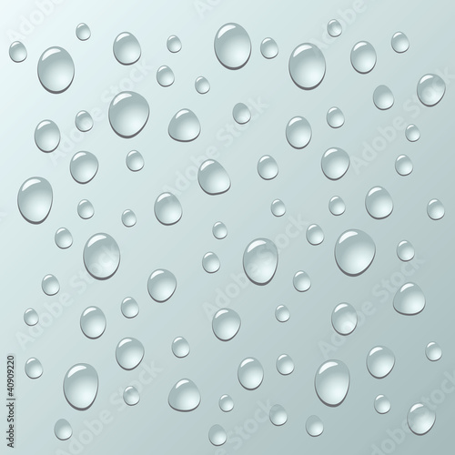 vector background of water drops