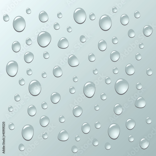 vector background of water drops