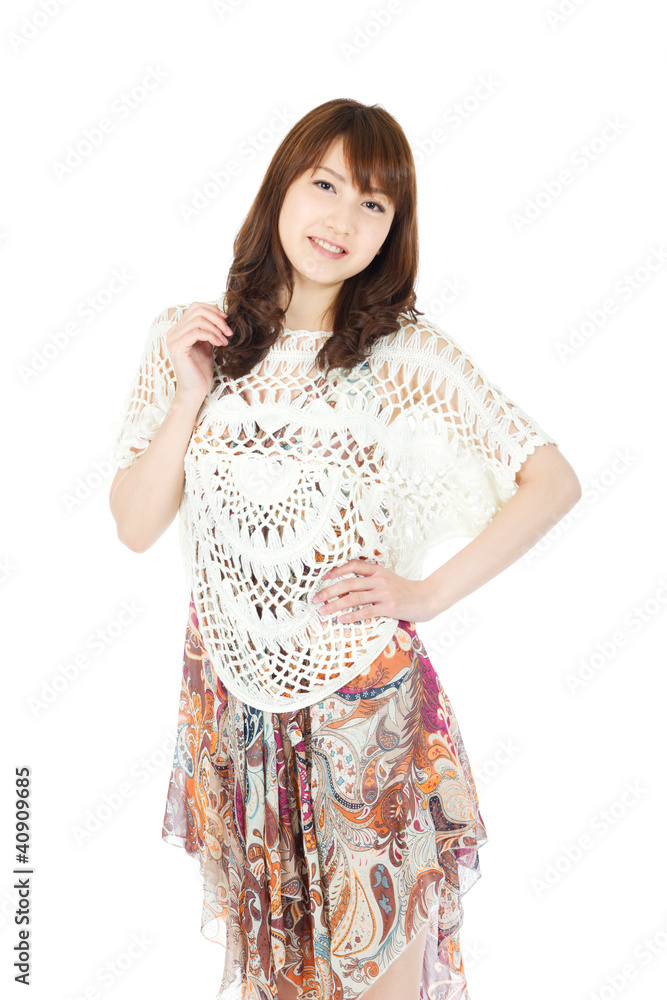 Beautiful young woman. Portrait of asian women. Beautiful young woman. Portrait of asian women.