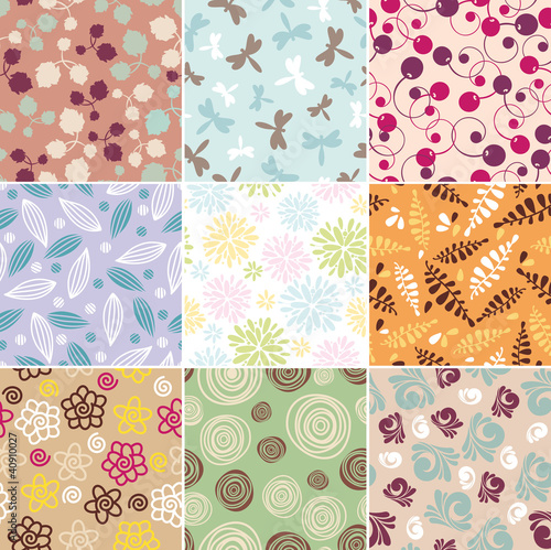 simple seamless patterns