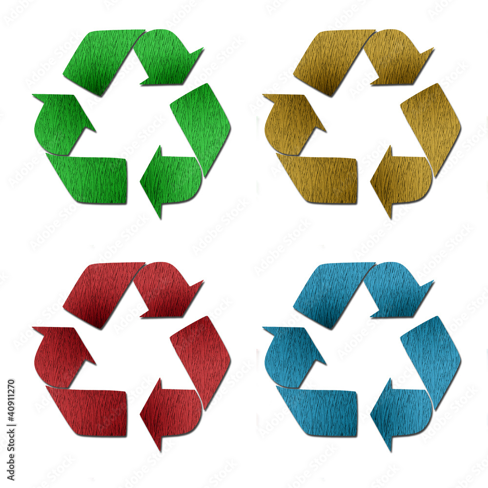 recycled logo from recycled paper recycled logo from recycled paper
