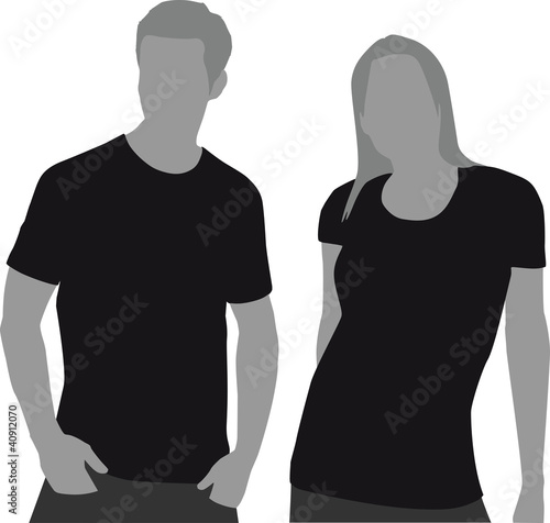 T-Shirt Vorlage vector