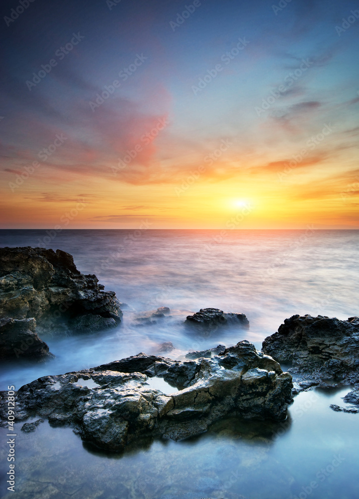 Beautiful seascape. Beautiful seascape.