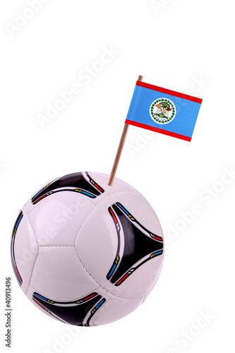 Soccerball or football in Belize photo