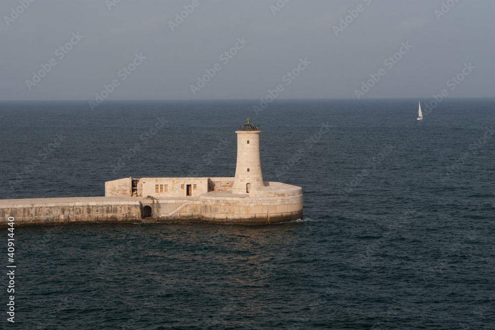 Valletta, Malta Lighthouse