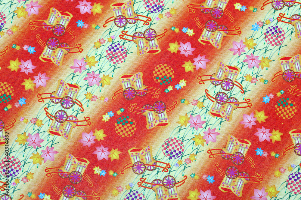 Pattern on the wrapper of the Japanese. Pattern on the wrapper of the Japanese.